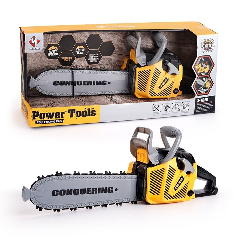 Tiny Tools, Big Boss — Pretend Play Drill + Toolbox Set