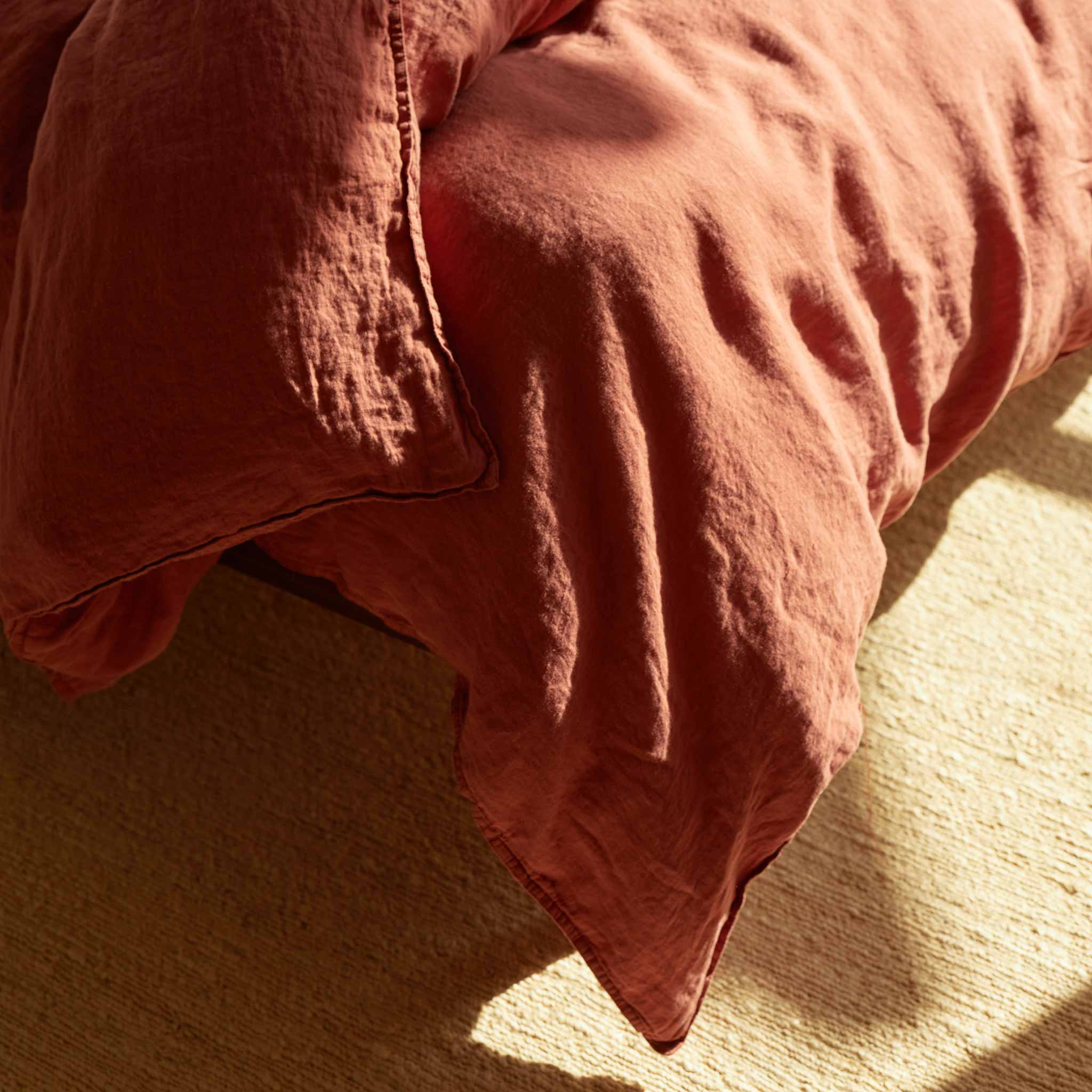 Washed Linen Duvet Cover - Last Call