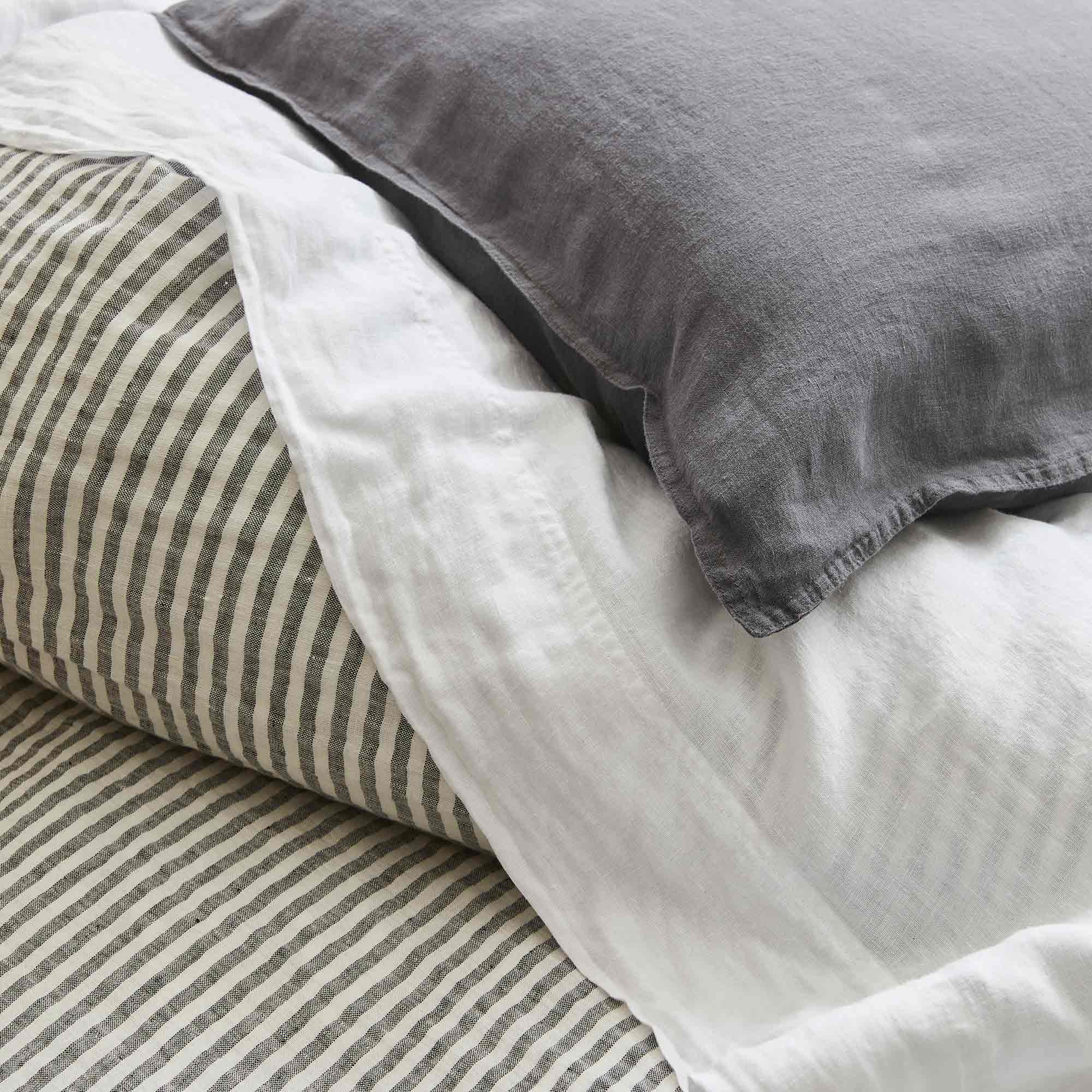 Washed Linen Duvet Cover - Last Call