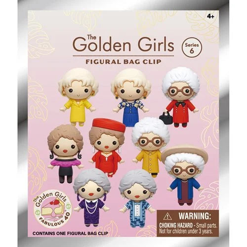 Golden Girls 3D Bag Clip - Series 6 Blind Bag