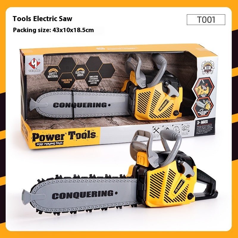 Tiny Tools, Big Boss — Pretend Play Drill + Toolbox Set